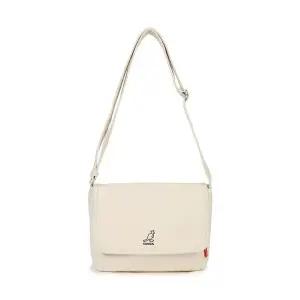 [캉골](강남점)럭키 캔버스 미니 크로스백 Ⅳ 3340 아이보리 (KREBCB33400)