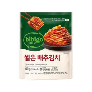 비비고 썰은 배추김치 60g x 7개