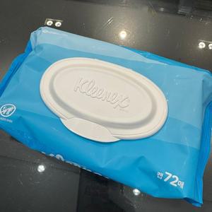 크리넥스 수앤수 코튼 오리지널 대용량물티슈 캡형물티슈 72매 X 6팩 X 1EA