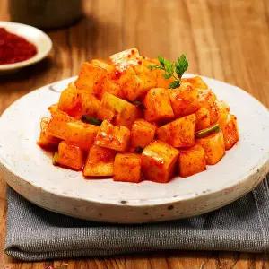 [후레쉬앤푸드]Fresh 자연락 국내산 무김치 깍두기김치 7kg