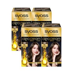 사이오스 올레오크림 염색약 3A 노블애쉬 4개