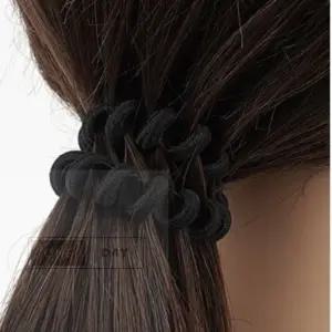 자국없는 머리고무줄 1개 케쥬얼코디 동안패션 심플한머리끈