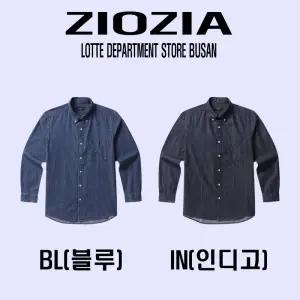 [롯데백화점]리얼지오지아 [25SS][지오지아] 루즈핏 데님 셔츠 2종 택1 ADF1WC1801