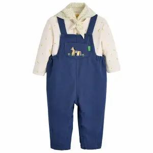 [보리보리/모이몰른]유아 돗트 상하복 세트