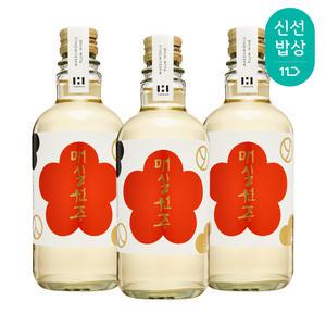 [품질보장] 더한 매실원주 13도 375ml x3병 매실주