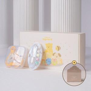 [아가드] 출산선물세트 3종 (네일트리머+위생용품세트+축하엽서) 아기 손톱깎이 신생아 손톱가위