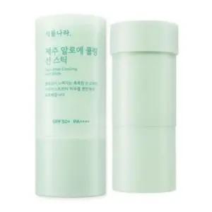 식물나라 제주알로에 쿨링 선 스틱 19g + 리필 19g