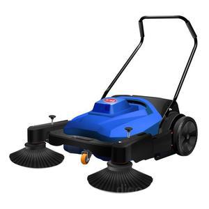 산업용 바닥 무동력 도로 푸쉬 공장 작업장 청소기 업소용 먼지 스위퍼 낙엽 청소 모델