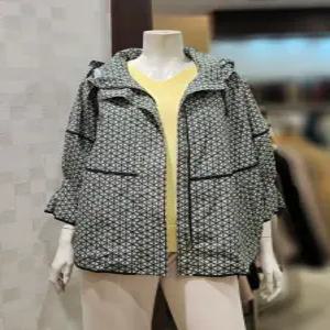 [벨라디터치] V1E2JK32 프린트 패션 점퍼