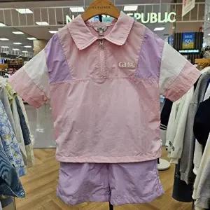 [셀러허브 2]컬리수 HC33 배색집업 상하세트 여아/남아 공용 착용 C252ST350P (33132518)