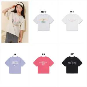 [폴햄키즈]여아폴키베어플레이티드저지반팔티pkf2ts2832_DG