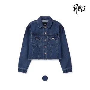 [레노마키즈][충주모다]주니어 밑단컷팅크롭자켓(R2418J049)_CJ