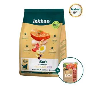 이즈칸 강아지사료 소프트 살몬 6kg+ANF 독 샘플 40g