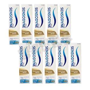 센소다인 멀티케어 치약 120g x 10개 /시린이