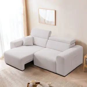 트리플 루체르 슬라이드 무빙 리클라이너 3인용 소파