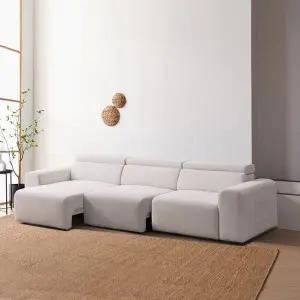 트리플 루체르 슬라이드 무빙 리클라이너 4인용 소파