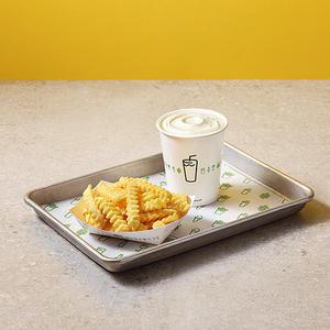 쉐이크쉑 프라이+쉐이크