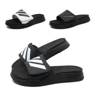 남녀공용 푹신한 이중쿠션 남성 여성 국내제작 벨크로 쿠션 슬리퍼 빅사이즈 사무실화 KS023