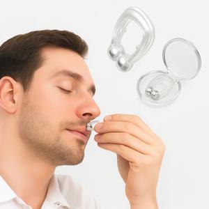 마그네틱 자석 코골이방지기구 무호흡 수면 비염 코막힘 밴드 비강확장기