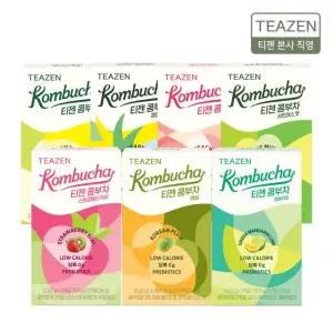 티젠 콤부차 인기 7종 혼합 70스틱(매실/청귤/스트로베리/샤인머스캣/파인애플/피치/레몬)
