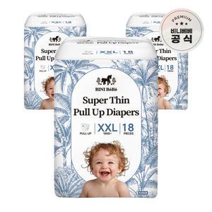 비니베베 슈퍼씬 기저귀 팬티형 XXL 3팩