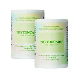 JW생활건강 피톤케어 피톤치드 차량용 실내 방향제 디퓨저 1세대 리필용 카트리지 2개