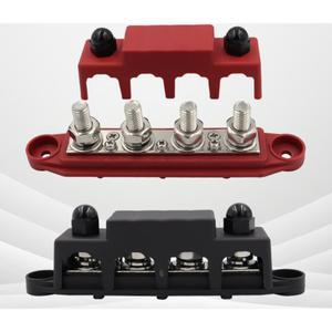 접지블럭 대전류 RV 단자대 카라반 M8 캠핑카 사양 M10 레드 커넥터 자동차 접지단자대