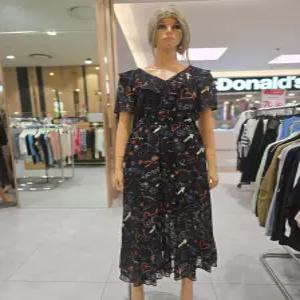 [에고이스트] 언발 플리츠 쉬폰 원피스   ER2JO-502