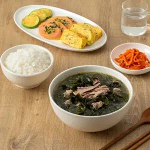 단독구매불가) 국내산 미역 소고기 미역국500g 1팩