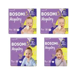 보솜이 메가드라이팬티 대형 특대형 점보 모음전 4팩 4단계 5단계 6단계