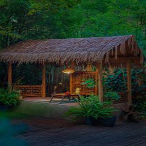 초가지붕 인조 볏짚 방갈로 시골 파고라 덮개 자재 농막