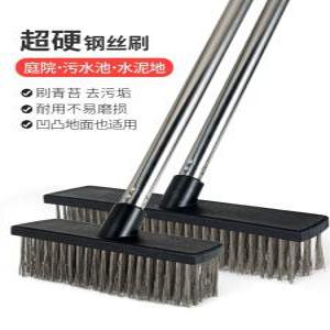 철브러쉬 밀대 녹제거 스테인리스 계단 와이어 주방