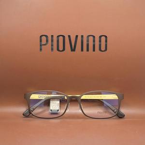 피오비노 PV-IN3004 C57 무광브라운 편한안경 PIOVINO 가벼운 뿔테안경 코눌림적은