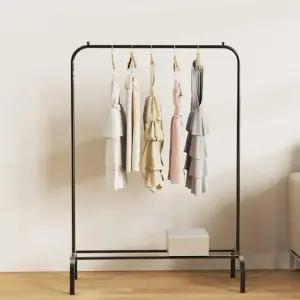 40000KM 블랙 스탠드 옷걸이 드레스룸 블로어 수납 행거