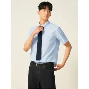 [빈폴멘] 시어서커 스트라이프 반소매 셔츠  스카이 블루 (BC5465C45Q)