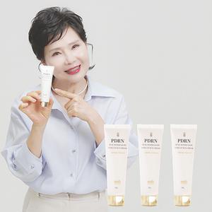 해윰 PDRN 듀얼 물광 톤업 선크림 수분 썬크림 선블록 자외선차단제 40g 3개입
