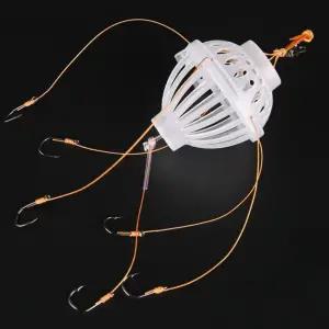 떡밥통 미끼 낚시 바늘 떡밥케이지 후크 밑밥통 낚시용품 초보낚시 2개