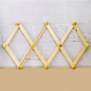 원목자바라 벽부착옷걸이 2개 모자걸이 나무옷걸이/옷걸이/자바라/원목/행거/가방걸이/벽걸이/벽옷걸이