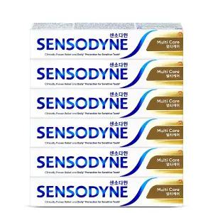 센소다인 멀티케어 치약 100g 6개