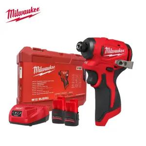 밀워키 M12 BLIDRC-252C 충전임팩드라이버 12V 2.5AH BL모터 무선 임팩트