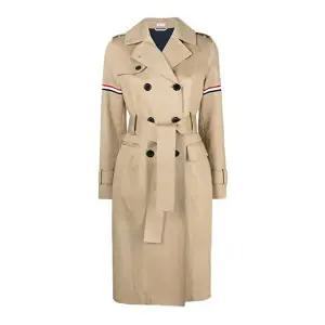 [톰브라운]삼선탭 벨티드 트렌치코트 베이지 FOC751U 00249 250