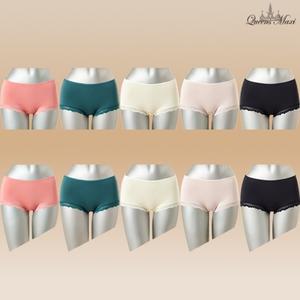 퀸즈맥시 모달 듀얼 데일리팬티 10종