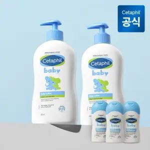세타필 베이비 데일리 로션 400ml 2개+50ml 3개