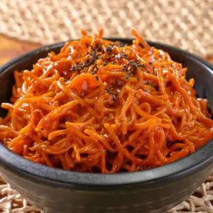 엘케이식품 진미채무침 4kg 오징어채무침 업소용 대용량 밑반찬 국민반찬