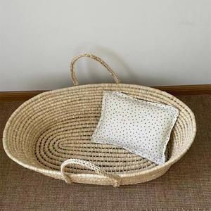 라탄바구니 요람 백일촬영 셀프촬영 소품 50일 아기바구니 홈스냅