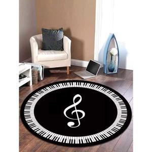 피아노 매트 건반 러그 30x50cm 코일 음악 흡수 원형 가로 피아노카펫 작업실 깔판
