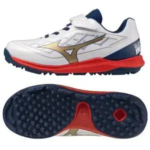 [11GT252742] 미즈노 유소년 인조잔디화 (백+남+적)