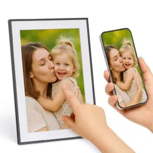 다기능 터치 디지털액자 WiFi 32G 사진 동영상 탁상형 포토프레임 USB-C 전자액자 가족 신혼 연인 선물용