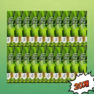 죽염 네추럴 후레쉬 허브 치약 130g 20개