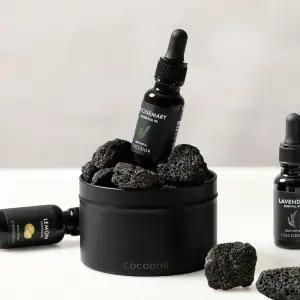 스톤 디퓨저 세트 (화산석 수정석 4종 택1)